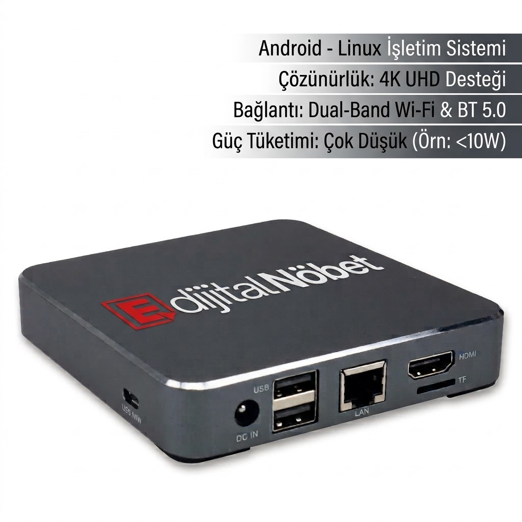 Dijital Nöbet Ekranı Mini PC