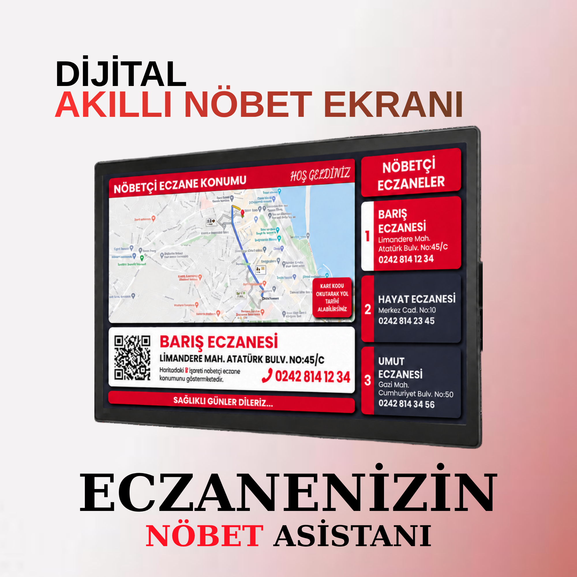 Dijital Akıllı Nöbet Ekranı